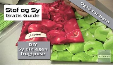 DIY sy smarte frugtposer - en gratis Stof og Sy guide